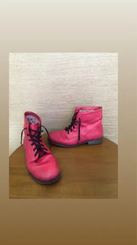 Bota Coturno 39 da Cravo e Canela