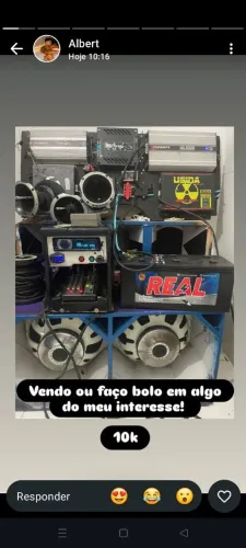 Som top pra quem procura uma aparelhagem boa com muita qualidade sonora