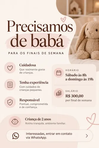 Contrato babá