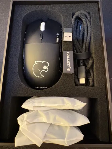 Mouse Gamer Fallen Pantera Pro Wireless FURIA Edition Sem Fio