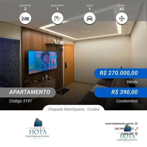 Apartamento Térreo com Garden à Venda  Chapada Mantiqueira