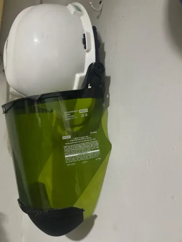 Kit Protetor Facial Arco Eletrico Verde Msa 190arc