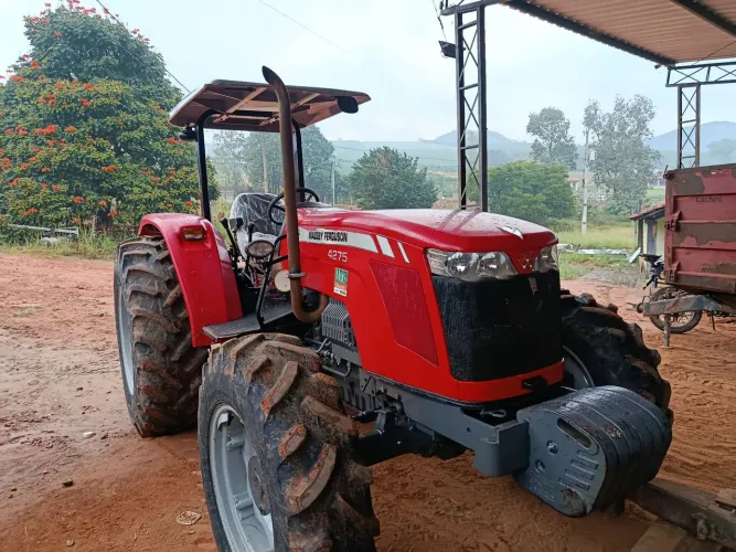 Trator Massey Ferguson 4275 traçado único dono 