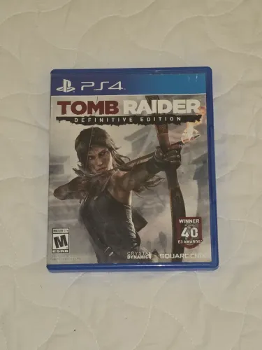 Jogo Tomb Raider Definitive Edition Mídia Física PS4/PS5