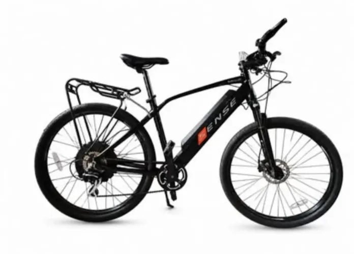 Bicicleta Elétrica Sense Impulse E-Urban Aro 27.5 - Apenas 90km + Bagageiro Original