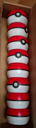 Lote de Pokébolas - guaraná Caçulinha