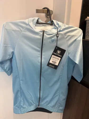 Camisa de ciclismo feminina Free force nova