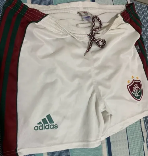 Short Fluminense original adidas anos 2000 tamanho P