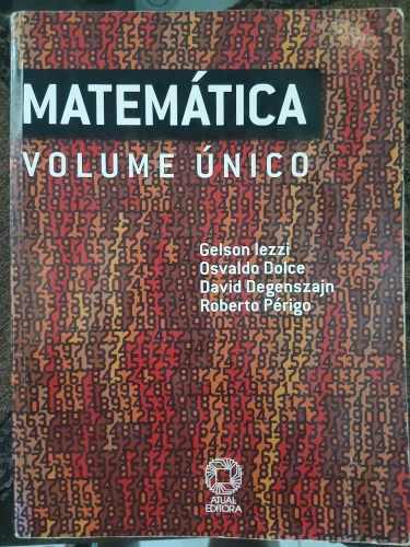 Livro Matemática ( Volume Único ) - Gelson Iezzi