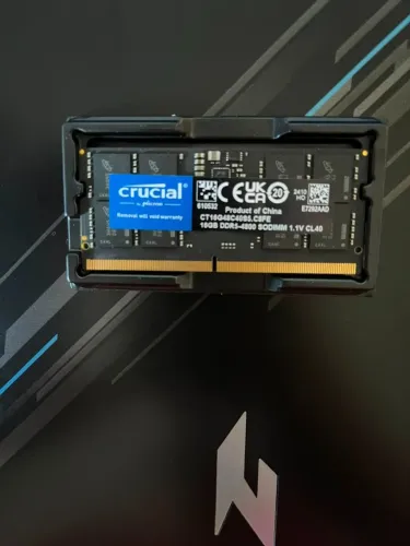 Memória RAM 16GB DDR5 4800 MHZ NOTEBOOK