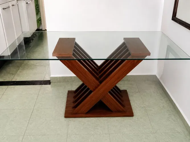Mesa de vidro, vidro temperado!