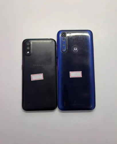 Motorola One Vision e Samsung A01 - Conserto e Retirada de peças