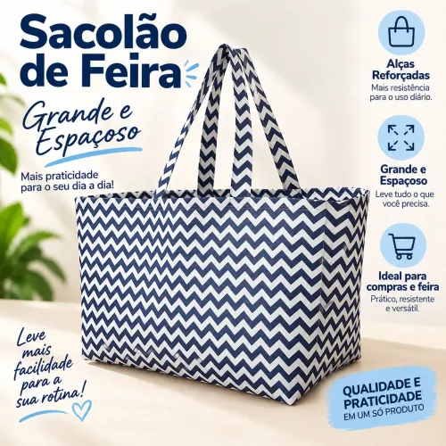 Sacolão para feira