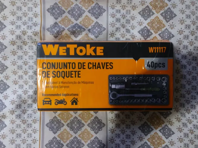 Kit Chaves Catraca 40 peças