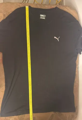 Camiseta Puma Essentials Small Logo Masculina Preta