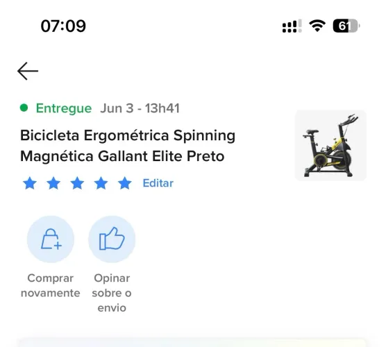 Bicicleta Ergométrica Gallant