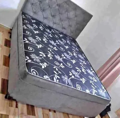 Cama de Casal Box Conjugada 
