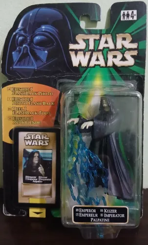 BONECO FIGURA STAR WARS DARTH SIDIOUS HASBRO