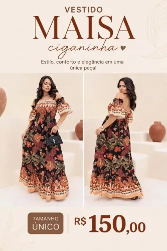 Vestido Ciganinha