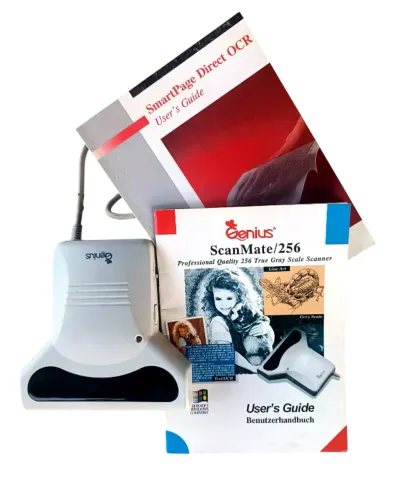 SCANNER MÃO GENIUS COMPLETO NA CAIXA NOVO ISA K49