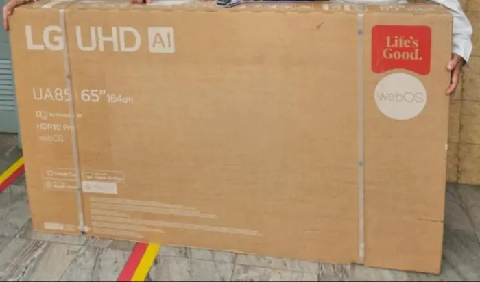 Vendo TV LG 65? na caixa