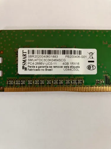 Memória ram 4GB DDR4 2666 MHz