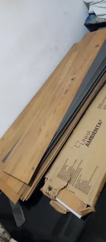 Piso vinílico alto trafego da tarket 8,5 m2