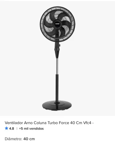 Ventilador ARNO