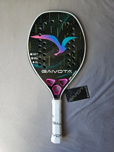 Raquete Nova Gaivota Carbono 3k 2025