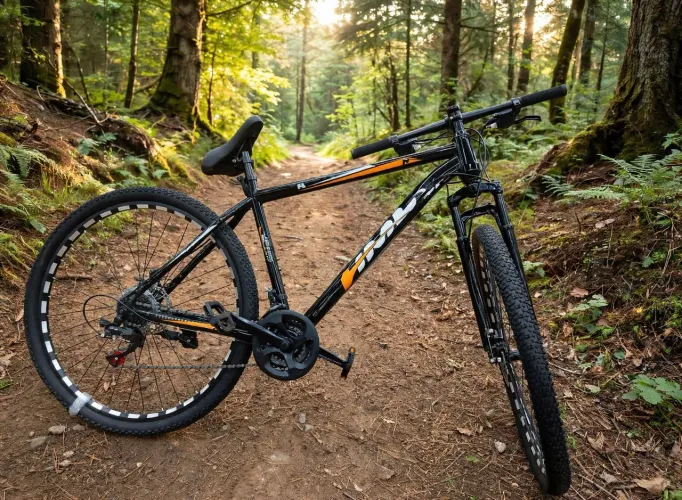 Bicicleta na caixa