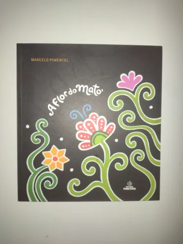 Livro literário "A flor do mato" de Marcelo Pimentel -usado um excelente estado-