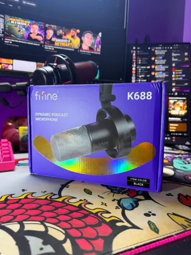 MICROFONE GAMER FIFINE K688