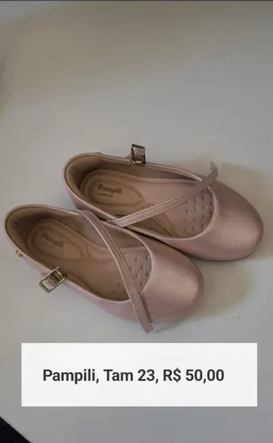 Sapatos, Botinha, sandália e Tênis  para menina