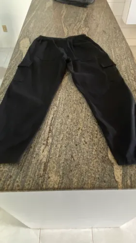 Calça preto cargo