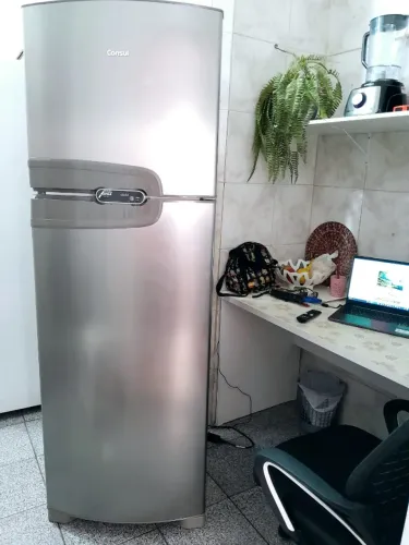Geladeira Consul Inox e Entrega