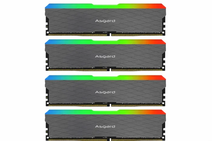 Memórias ram 32gb 3200 RGB (4x8) Asgard Loki (NF/GARANTIA)