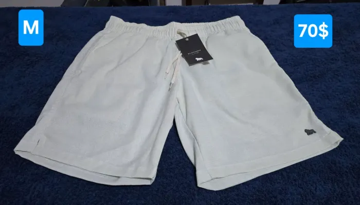Short linho da Blindagem P e M