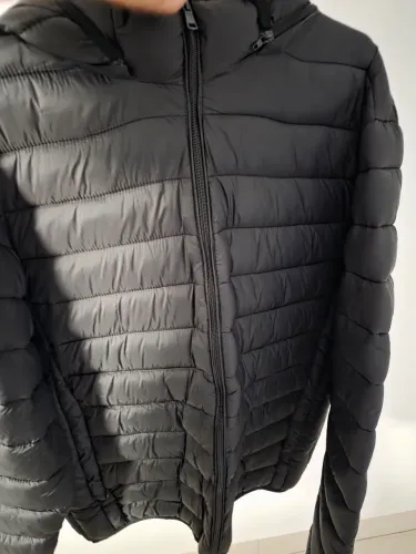 Jaqueta Puffer Masculina GG Preta Nova