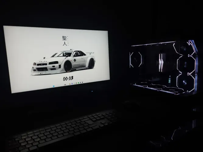 Pc gamer completo Ryzen 5500 + 16gb de ram e Rtx 5060 8bg