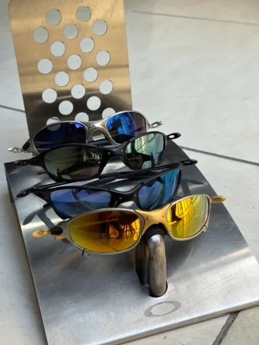 Óculos Oakley Juliet Linha Clone 1:1 X-Metal Central c/ T-shock Pronta Entrega