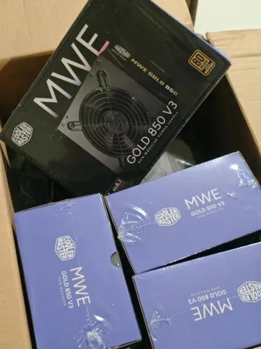 Fonte Cooler Master 850W 80 Plus Gold - @LJCEletro