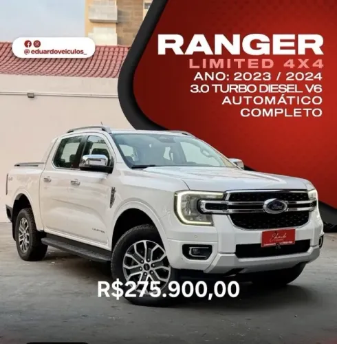 Ford Ranger Limited 3.0 V6 4X4 CD TB Die. AUT 2024