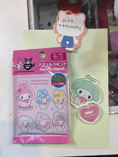 My melody Daiso estátua de acrílico