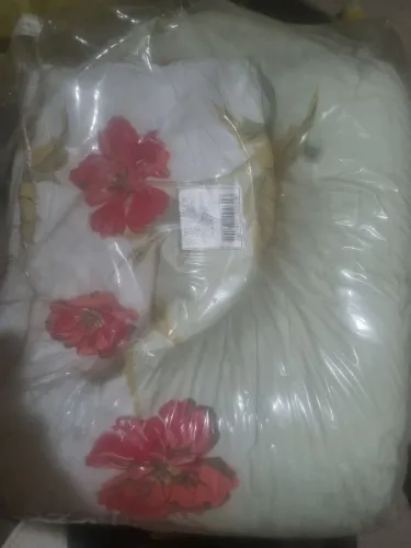 Conjunto edredom completo nunca usado