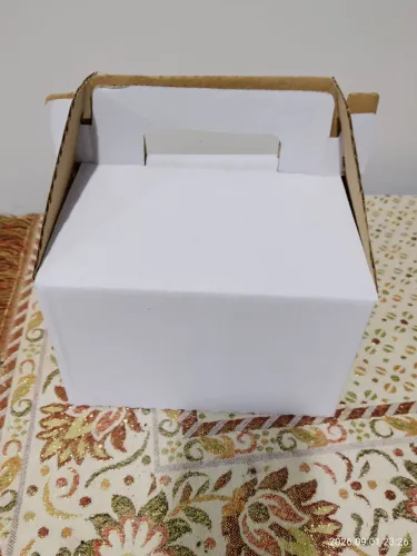 Caixa maleta papelão para fast food