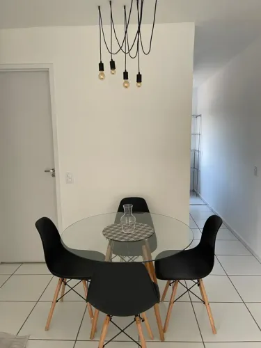 Alugo apartamento semi mobiliado, de 43m², no condomínio Ville Municipal Alvorada