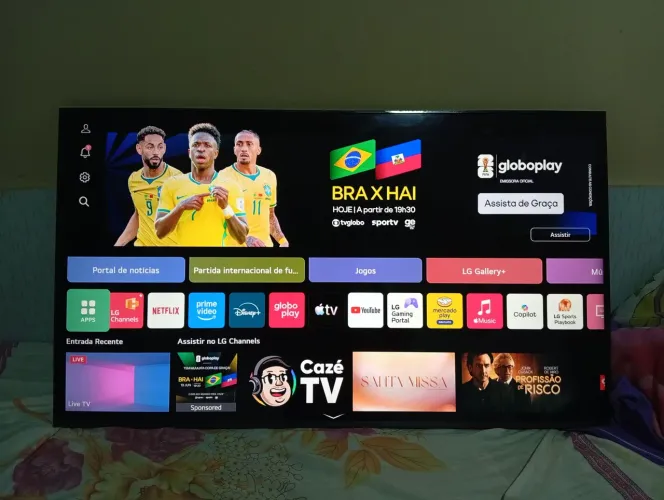 Tv SMART LG 4k 65 polegadas compatível com Alexa bluetooth comando de voz