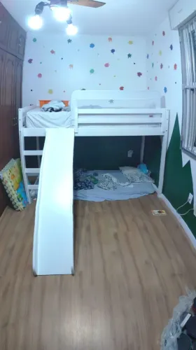 CAMA INFANTIL COM ESCORREGADOR