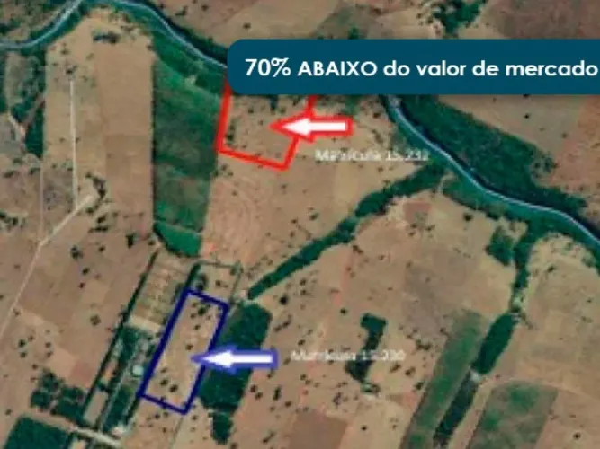 Área Rural 12 ha - Cassilândia-MS - Rodovia BR-158 - Glebas 2 e 4 - Zona Rural