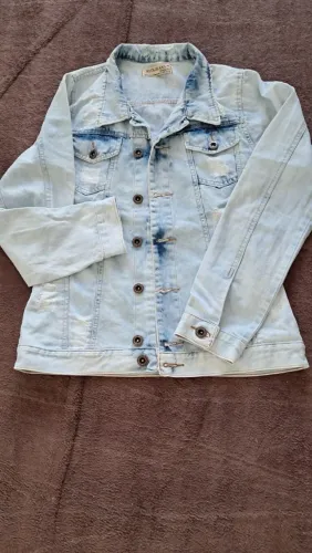Jaqueta jeans tamanho G